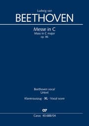 Cover von Messe in C (Klavierauszug XL)