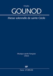 Cover von Messe solennelle de sainte Cécile (Klavierauszug)