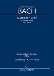 Cover von Messe in h-Moll (Klavierauszug XL)