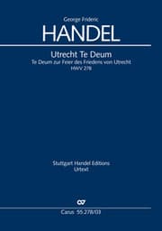 Cover von Utrecht Te Deum (Klavierauszug)