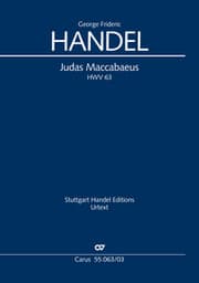 Cover von Judas Maccabaeus (Klavierauszug)
