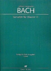 Cover von W. F. Bach: Sonaten für Clavier III