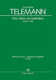 Cover von Herr, lehre uns bedenken