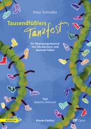 Cover von Tausendfüßlers Tanzfest (Klavier-Partitur)