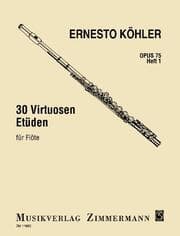 Cover von 30 Virtuosen Etüden in allen Dur- und Moll-Tonarten