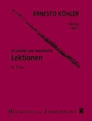 Cover von 20 leichte und melodische Lektionen