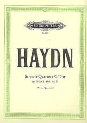 Cover von Streichquartett C-Dur op. 76: 3 Hob. III: 77