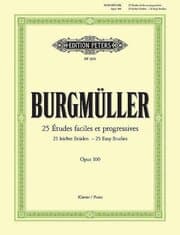 Cover von 25 leichte Etüden für Klavier op. 100