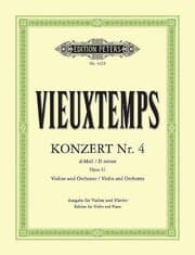Cover von Konzert für Violine und Orchester Nr. 4 d-Moll op. 31