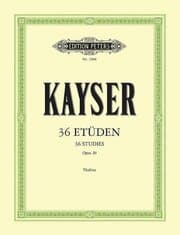 Cover von 36 Etüden op. 20