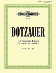 Cover von 113 Violoncello-Etüden - Heft 1: Nr. 1-34