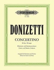 Cover von Concertino für Klarinette und Kammerorchester B-Dur