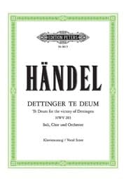 Cover von Dettinger Te Deum HWV 283