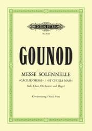 Cover von Messe solennelle de Sainte Cecile (Cäcilienmesse), G-Dur