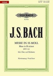 Cover von Messe h-Moll BWV 232
