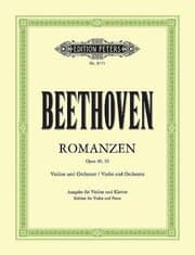 Cover von Romanzen für Violine und Orchester - G-Dur op. 40, F-Dur op. 50