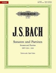 Cover von Sonaten und Partiten für Violine solo BWV 1001-1006