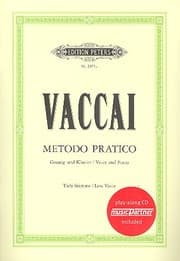 Cover von Metodo pratico di canto italiano