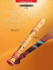 Cover von Blockflöte lernen mit Liedern und Spielstücken und Consortmusik 2