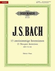 Cover von 15 zweistimmige Inventionen BWV 772-786