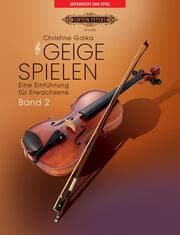Cover von Geige spielen. Eine Einführung für Erwachsene 2