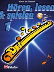 Cover von Hören, Lesen & Spielen 1 - Querflöte
