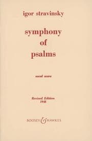 Cover von Symphony of psalms