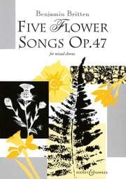 Cover von Five Flower Songs Op 47