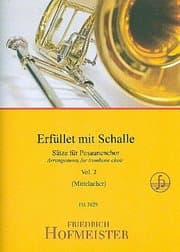 Cover von Erfüllet mit Schalle - Sätze für Posaunenchor