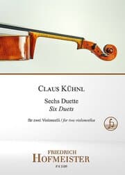 Cover von Sechs Duette für zwei Violoncelli