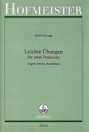Cover von Leichte Übungen für zwei Posaunen