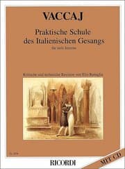Cover von PRAKTISCHE SCHULE DES ITALIENISCHEN GESANGS