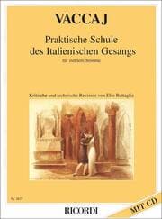 Cover von Praktische Schule des Italienischen Gesangs für mittlere Stimme
