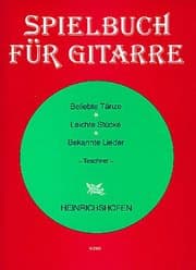 Cover von Spielbuch für Gitarre