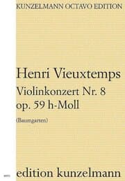 Cover von Violinkonzert Nr. 8 - h-Moll Op. 59