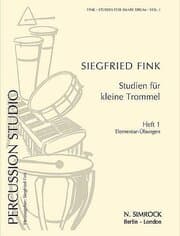 Cover von Studien für kleine Trommel