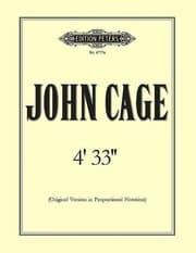 Cover von 4'33'' (Original Version in Proportional Notation)