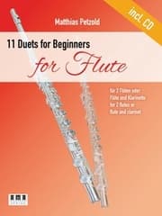 Cover von 11 Duets for Beginners for Flute