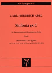 Cover von Sinfonia ex C - Stimmensatz