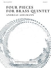 Cover von Four Pieces for Brass Quintet