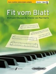 Cover von Fit vom Blatt Klavier 1
