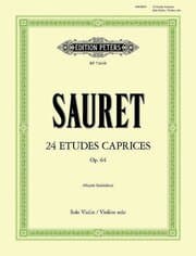 Cover von 24 Etudes Caprices op. 64 for Solo Violin