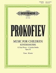 Cover von Music for Children: 12 easy pieces for Piano (1935)