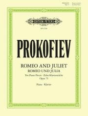 Cover von Romeo and Juliet. Ten pieces for Piano (1937) f?r Klavier solo op. 75 -Romeo und Julia, zehn Klavierst?cke-