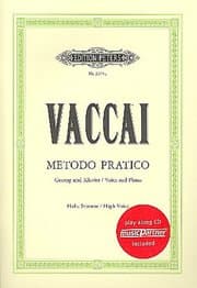 Cover von Metodo pratico di canto italiano