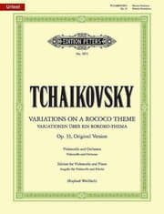 Cover von Variationen über ein Rokoko-Thema A-Dur op. 33