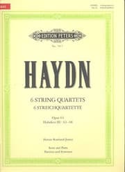 Cover von 6 Streichquartette op. 64 Hob. III: 63-68