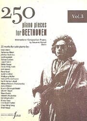 Cover von 50 Piano Pieces For Beethoven - Vol. 3