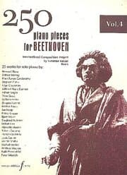 Cover von 50 Piano Pieces For Beethoven - Vol. 4