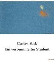 Cover von Ein verbummelter Student
